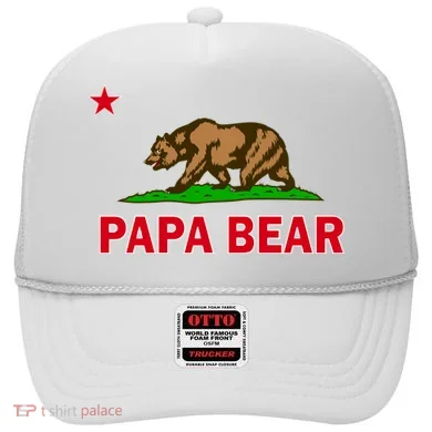 Papa Bear California Republic Hat