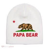 Papa Bear California Republic Short Acrylic Beanie thumb 0