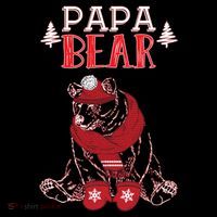 Papa Bear Christmas Santa Family Matching Pajamas Coffee Mug thumb 5