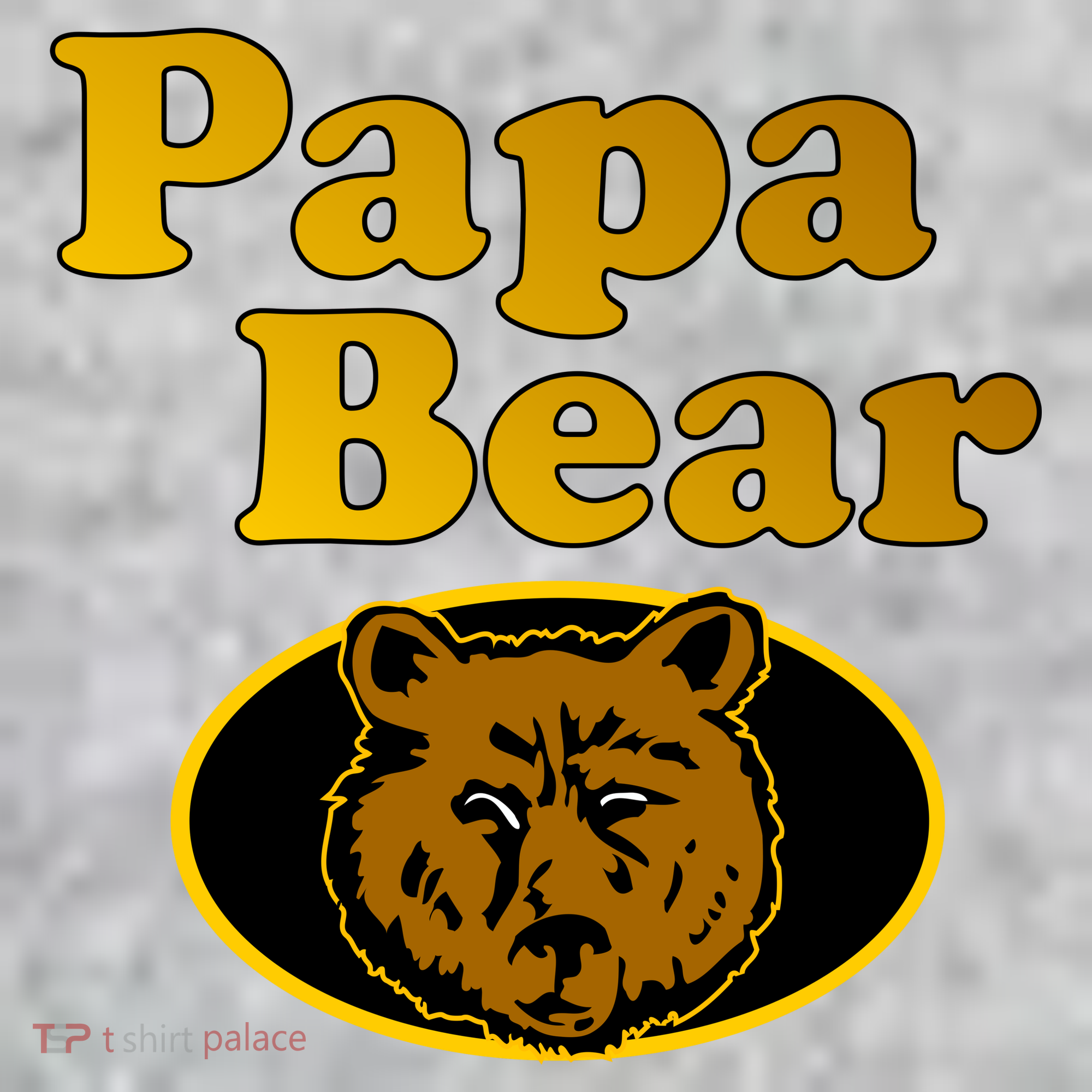 Papa Bear Fathers Dad The Baniff Cuffed Pom Beanie