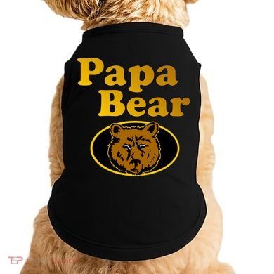 Papa Bear Fathers Dad Doggie Tank