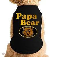 Papa Bear Fathers Dad Doggie Tank thumb 0