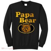 Papa Bear Fathers Dad Sweatshirt thumb 0