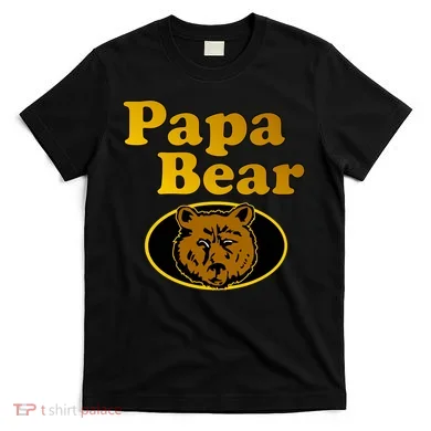 Papa Bear Fathers Dad T-Shirt