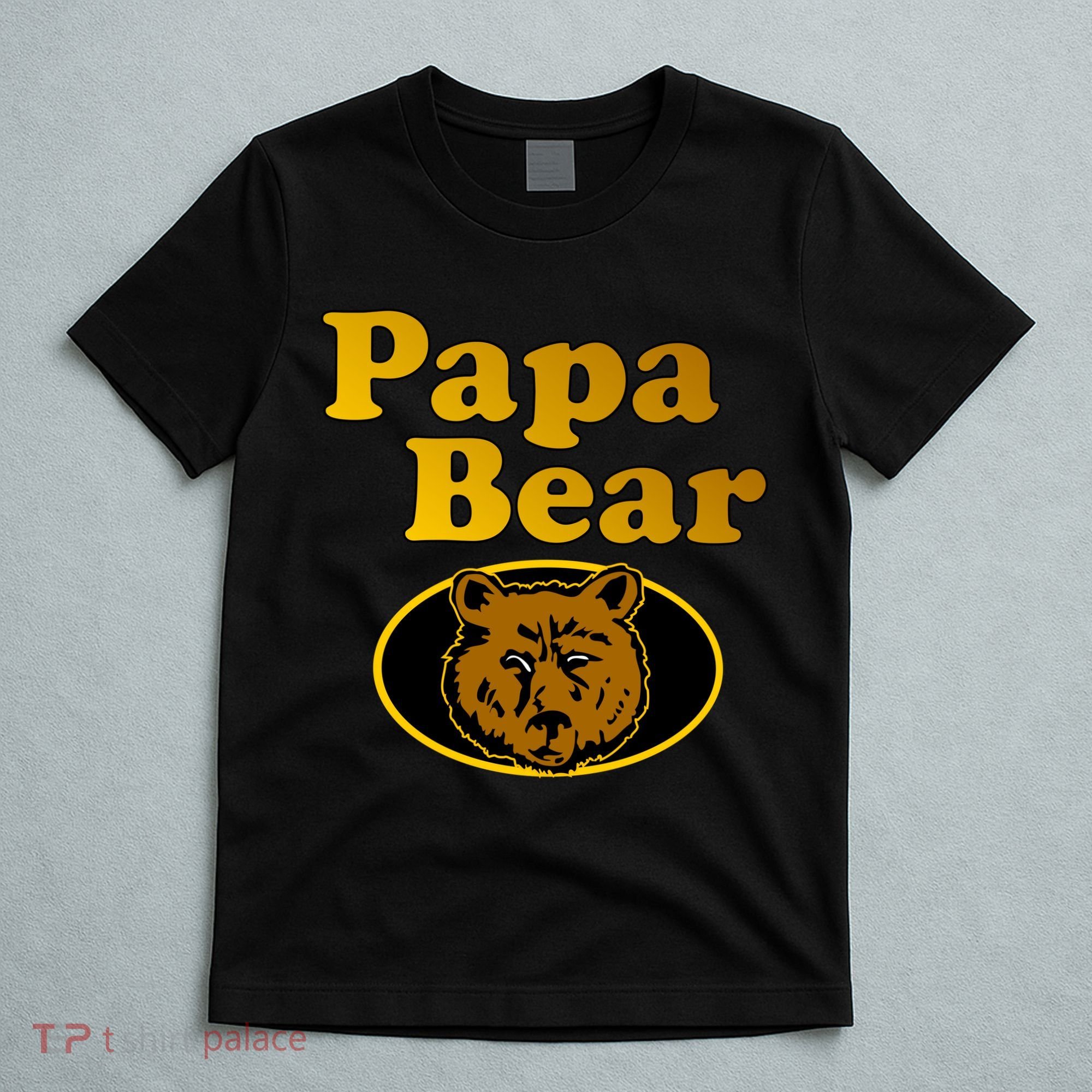 Papa Bear Fathers Dad T-Shirt