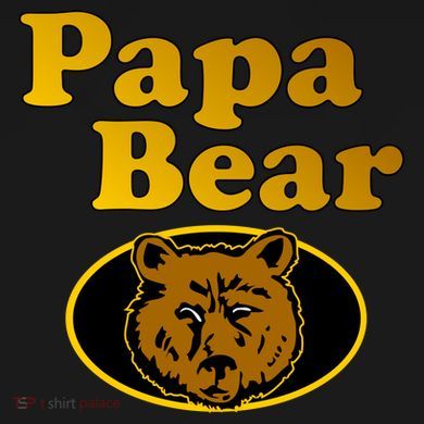 Papa Bear Fathers Dad Bucket Hat