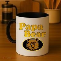 Papa Bear Fathers Dad Coffee Mug thumb 4