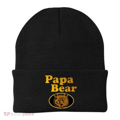 Papa Bear Fathers Dad Beanie