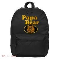 Papa Bear Fathers Dad 16 in Basic Backpack thumb 0