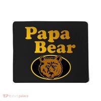 Papa Bear Fathers Dad Mousepad thumb 0