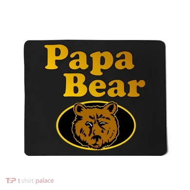 Papa Bear Fathers Dad Mousepad