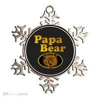 Papa Bear Fathers Dad Ornament thumb 0