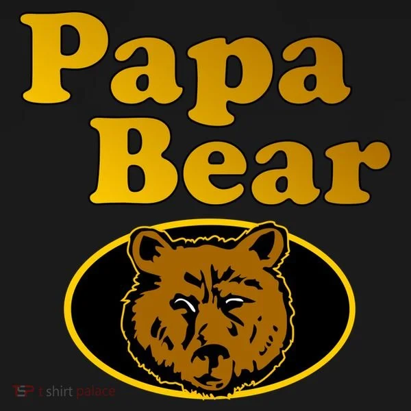 Papa Bear Fathers Dad Toddler Hoodie