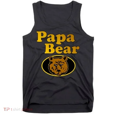 Papa Bear Fathers Dad Tank Top