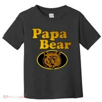 Papa Bear Fathers Dad Toddler T-Shirt thumb 0