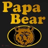 Papa Bear Fathers Dad Kids Long Sleeve Shirt thumb 2