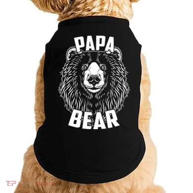Papa Bear Father's Day Doggie Tank