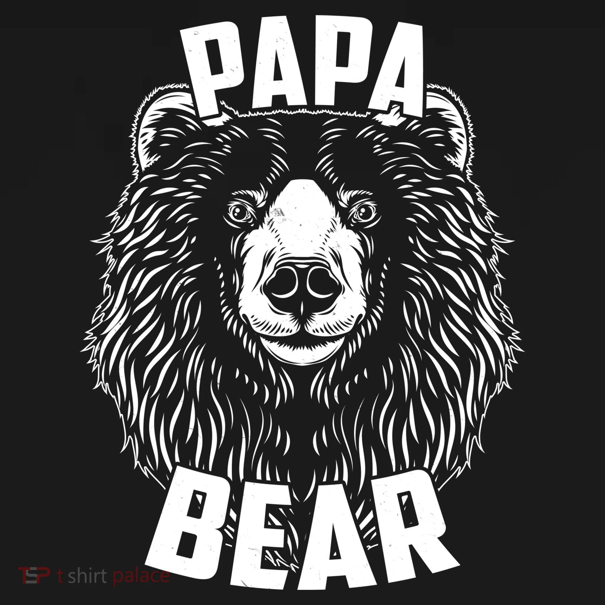 Papa Bear Father's Day Doggie Tank