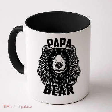 Papa Bear Father's Day Coffee Mug