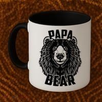 Papa Bear Father's Day Coffee Mug thumb 2