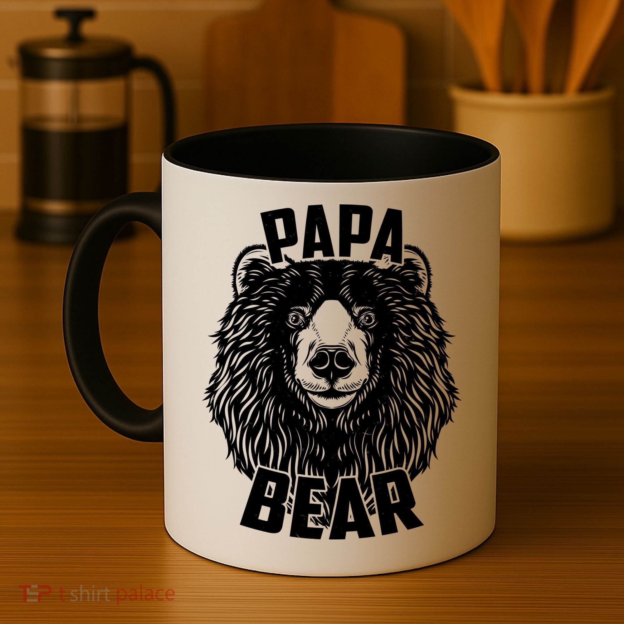 Papa Bear Father's Day Coffee Mug