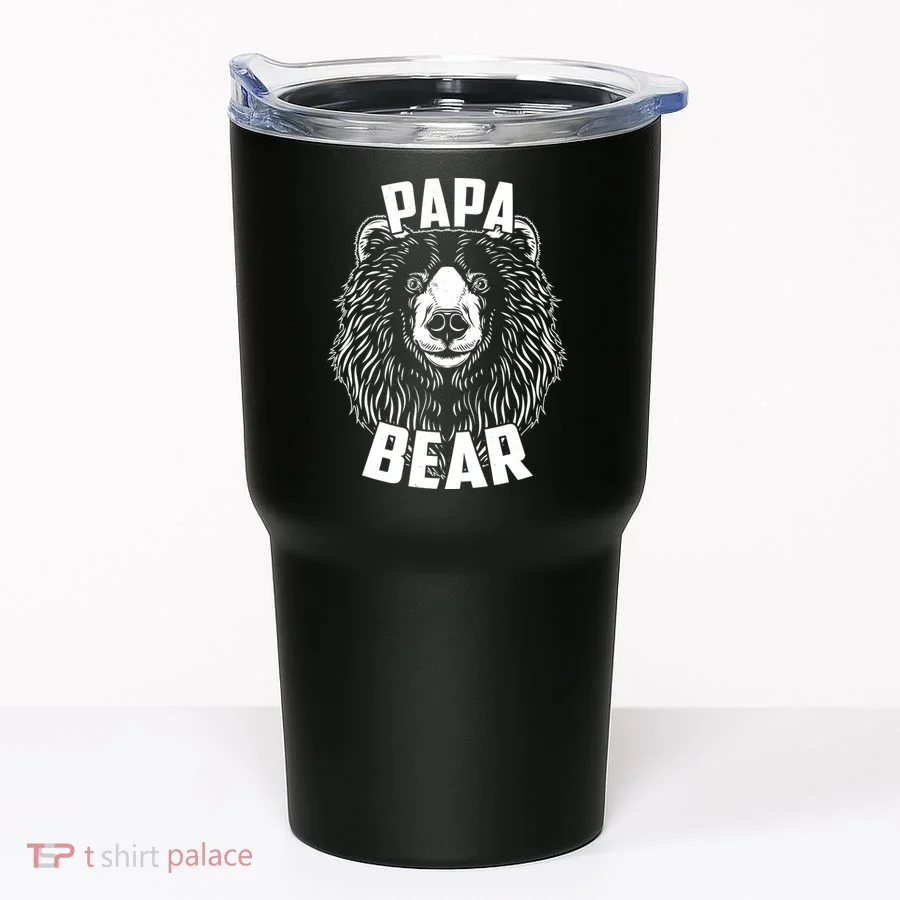 Papa Bear Father's Day Tumbler