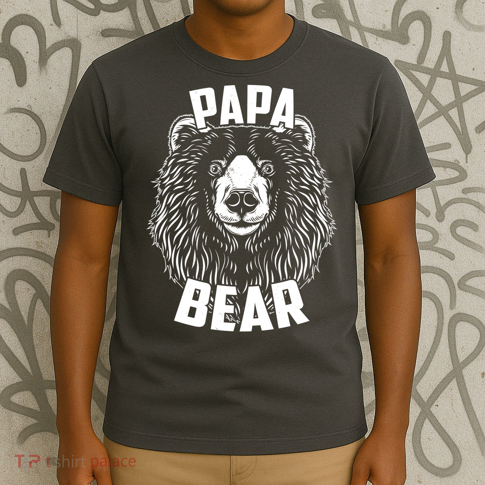 Papa Bear Father's Day T-Shirt