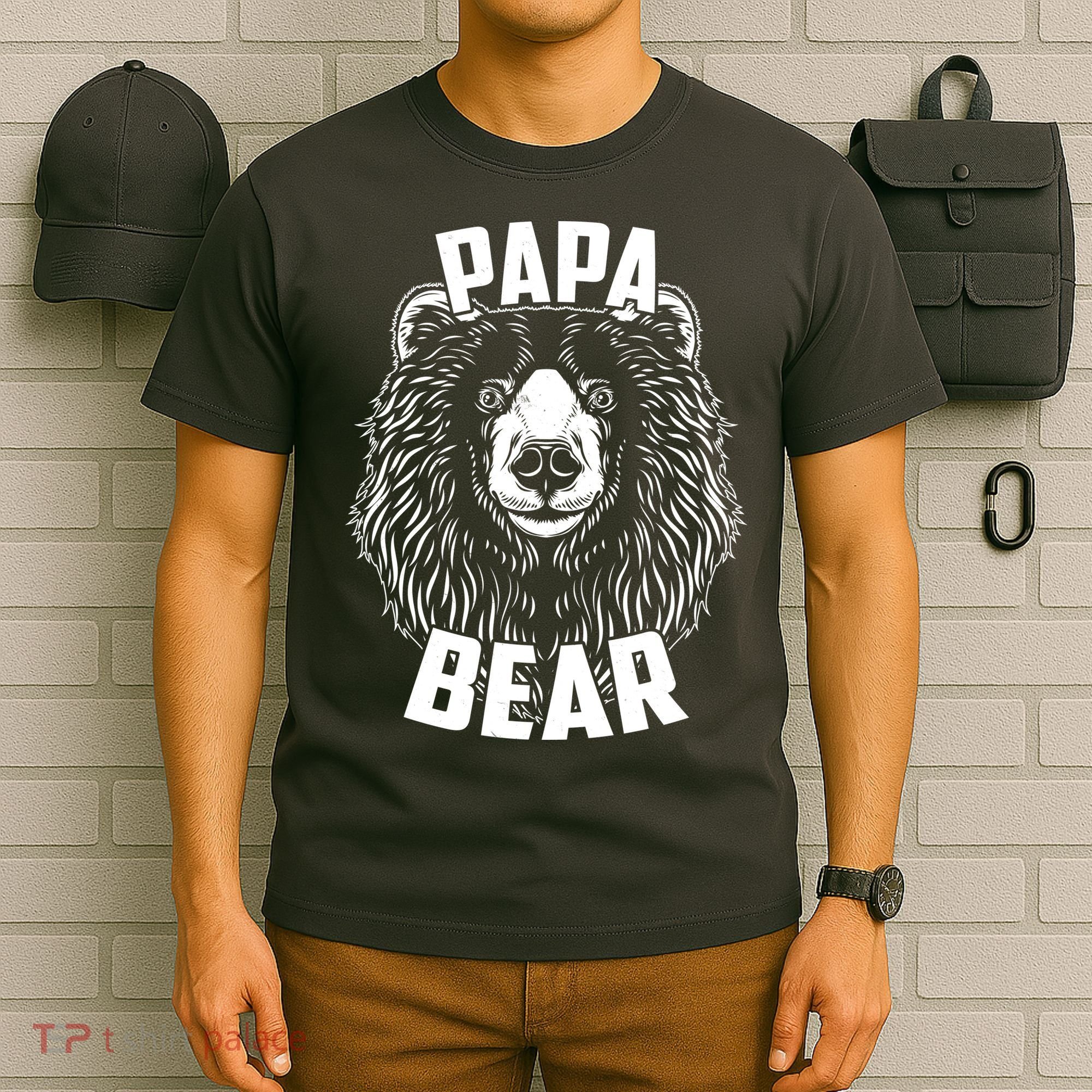 Papa Bear Father's Day T-Shirt