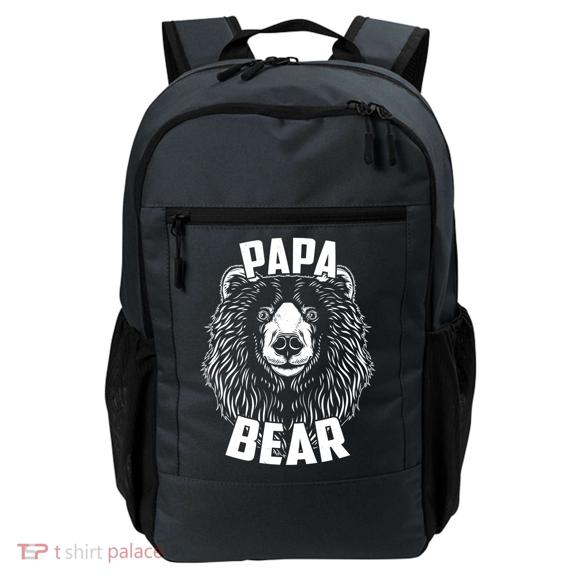 Papa Bear Father's Day Backpack