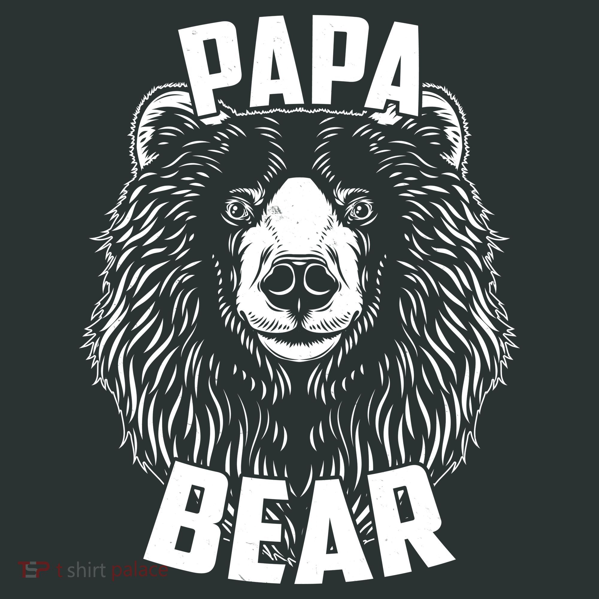 Papa Bear Father's Day Coaster