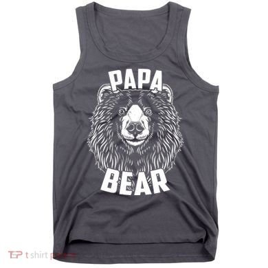 Papa Bear Father's Day Tank Top