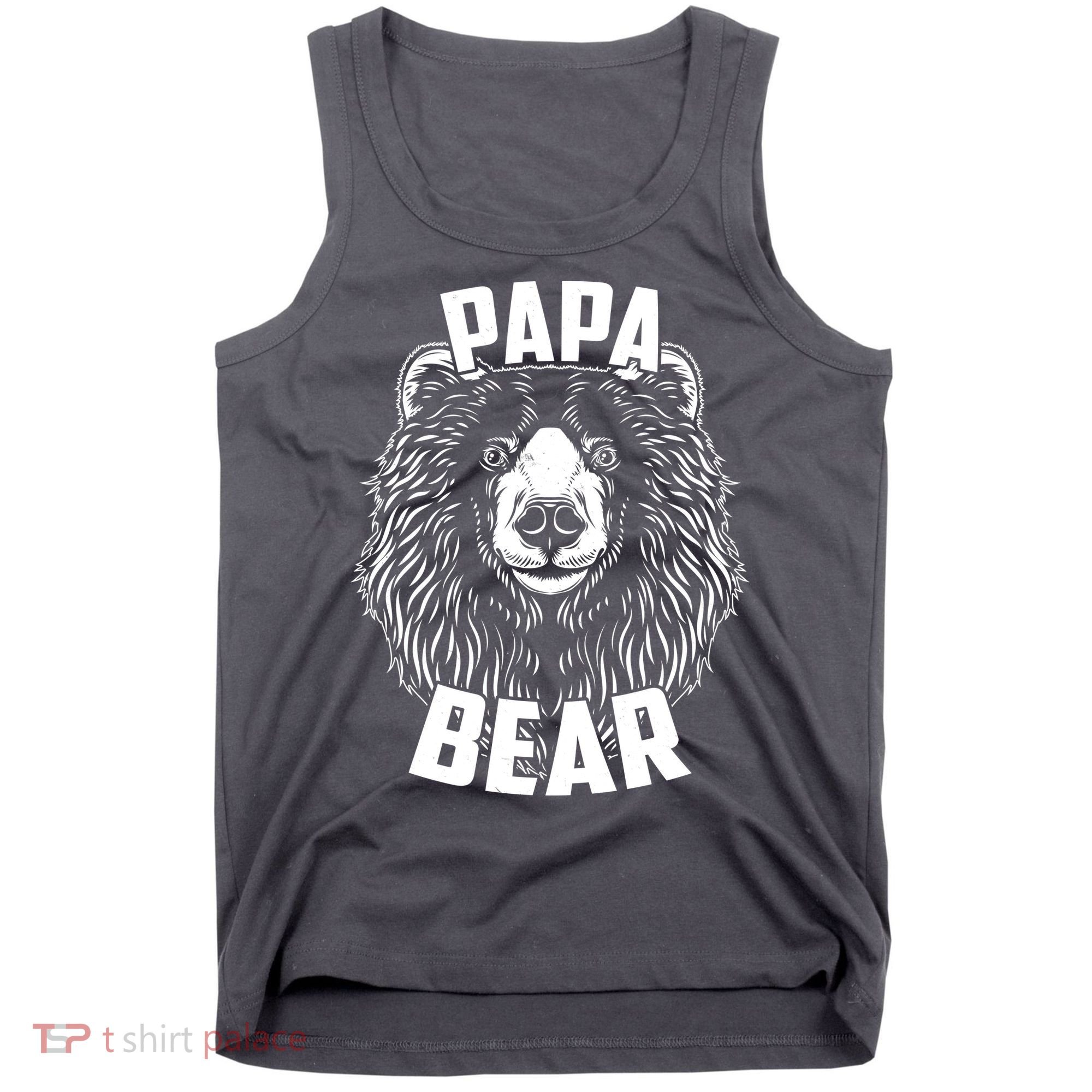Papa Bear Father's Day Tank Top