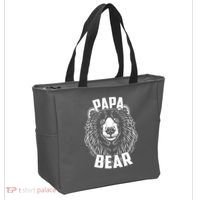 Papa Bear Father's Day Tote Bag thumb 2