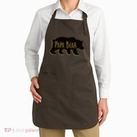 Papa Bear Wood Grain Design Apron thumb 2