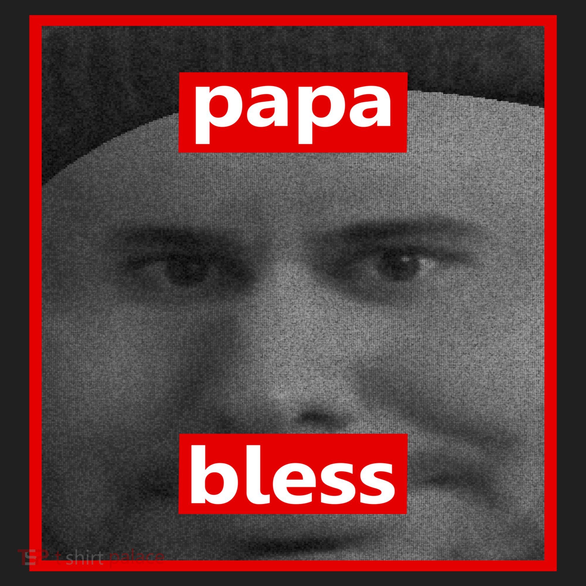 Papa Bless Funny Photo Meme Women's Sweatshirt