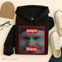 Papa Bless Funny Photo Meme Hoodie thumb 4