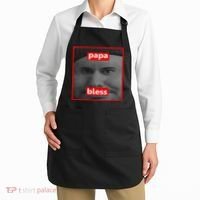 Papa Bless Funny Photo Meme Apron thumb 2