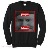 Papa Bless Funny Photo Meme Sweatshirt thumb 0