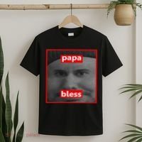 Papa Bless Funny Photo Meme T-Shirt thumb 2