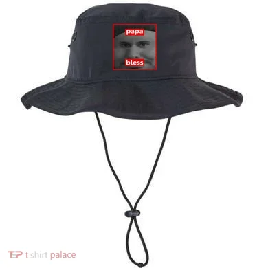 Papa Bless Funny Photo Meme Bucket Hat