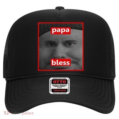 Papa Bless Funny Photo Meme Hat