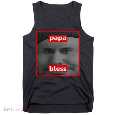 Papa Bless Funny Photo Meme Tank Top