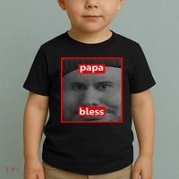 Papa Bless Funny Photo Meme Toddler T-Shirt thumb 2