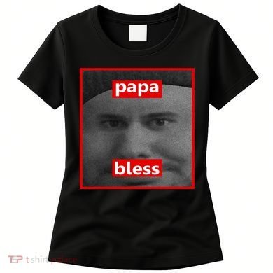 Papa Bless Funny Photo Meme Women's T-Shirt