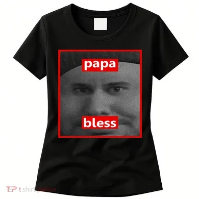 Papa Bless Funny Photo Meme Women's T-Shirt