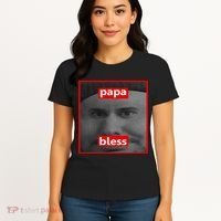 Papa Bless Funny Photo Meme Women's T-Shirt thumb 4