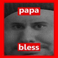 Papa Bless Funny Photo Meme Santa Hat thumb 1