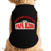 Papa Bless Pizza Better Goofs Better Memes Funny Meme Doggie Tank thumb 0