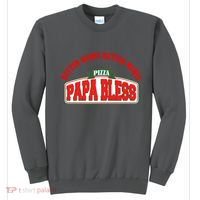 Papa Bless Pizza Better Goofs Better Memes Funny Meme Sweatshirt thumb 0
