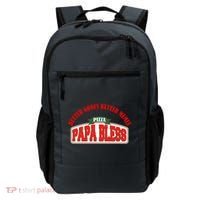 Papa Bless Pizza Better Goofs Better Memes Funny Meme Backpack thumb 0